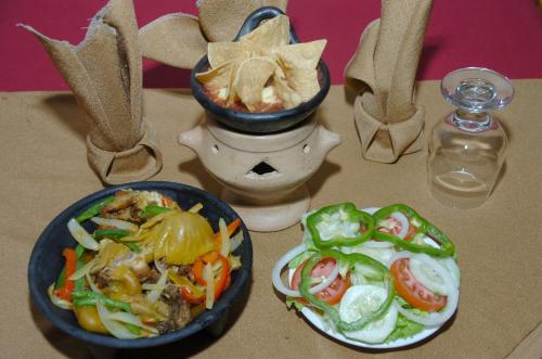 Comida en el hotel o alrededores