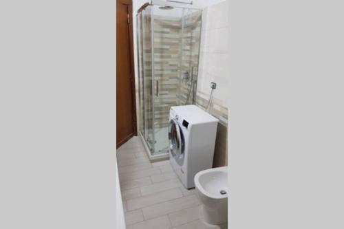 Bathroom sa LE ZAGARE abit SOLE a 5 minuti a piedi dal mare e dal centro