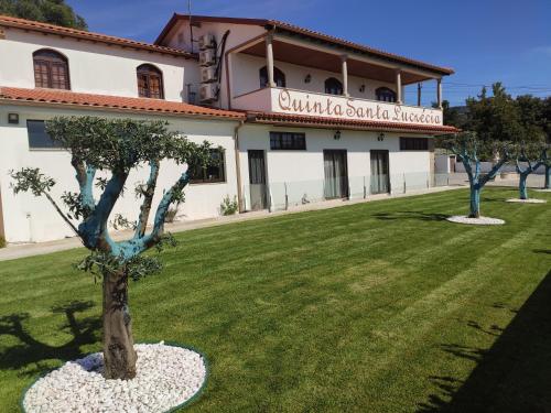 O edifício em que o hotel-fazenda rural se localiza