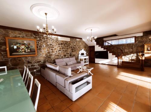 Χώρος καθιστικού στο Quinta Santa Lucrécia