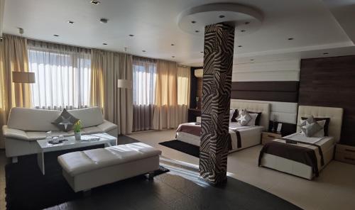 Posezení v ubytování Hotel Acktion