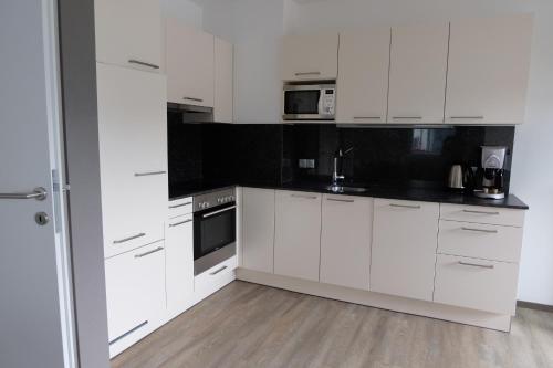 Kuchyňa alebo kuchynka v ubytovaní Appartement Pürstinger