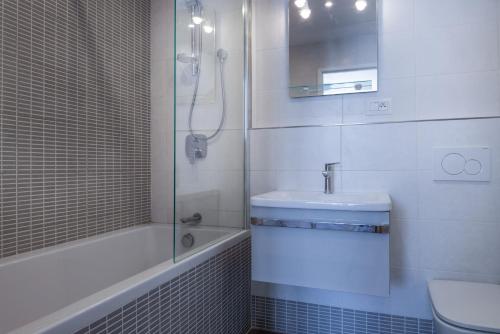 Et badeværelse på Petit Yeti Chalet