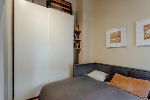 Кровать или кровати в номере Boutique apartments