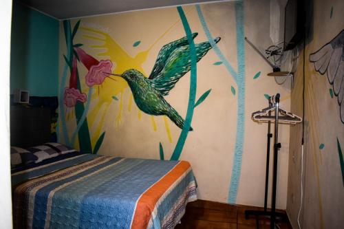 Cama o camas de una habitación en Passion Hostel - Barranco