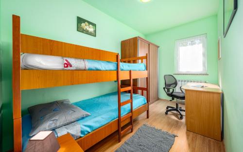 Ένα ή περισσότερα κρεβάτια σε δωμάτιο στο House Semy with private pool