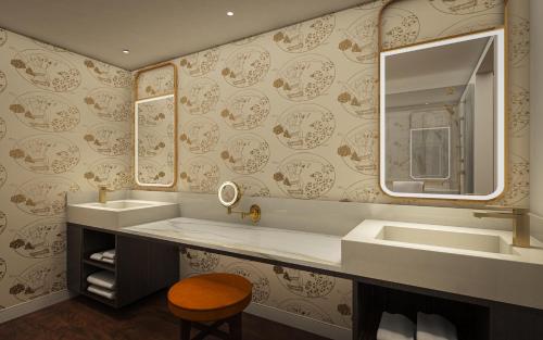 Ванная комната в Circa Resort & Casino - Adults Only