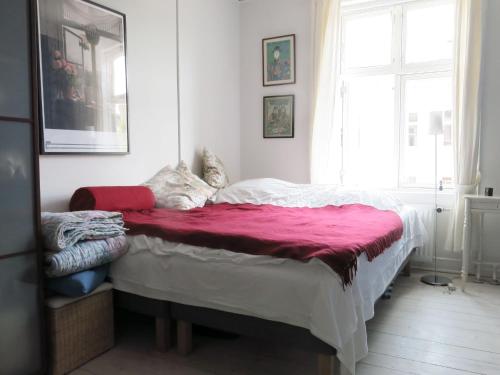 Кровать или кровати в номере ApartmentInCopenhagen Apartment 1284