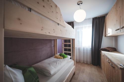 1 dormitorio con 1 litera en una habitación en Dolce Vita Apartment, en Valdaora