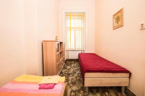 Posteľ alebo postele v izbe v ubytovaní Barvinok