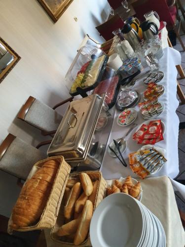 Moldava nad BodvouにあるFerdinand Penzionの食卓