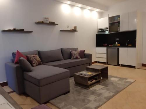 Η κουζίνα ή μικρή κουζίνα στο Alia Beach Residence