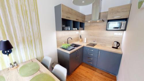 Dapur atau dapur kecil di Apartmán Oliver, Primo, Starý Smokovec