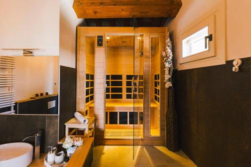 Kúpeľňa v ubytovaní b&b al fienile