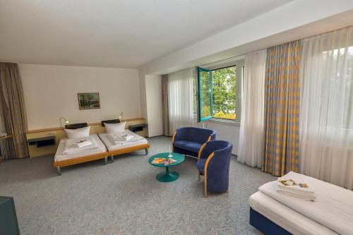 Istumisnurk majutusasutuses Seepark Hotel am Wandlitzsee