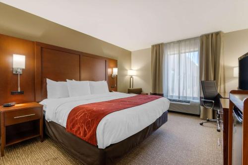 TV o dispositivi per l'intrattenimento presso Comfort Inn & Suites Macon West