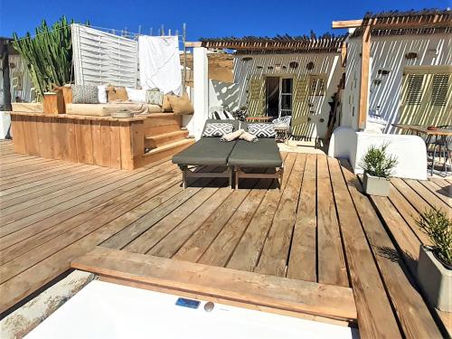 Un balcón o terraza de Sea Side Studios & Houses