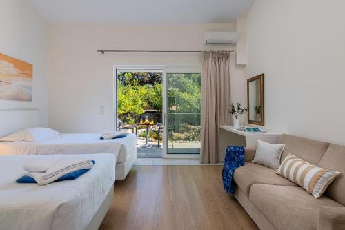 Χώρος καθιστικού στο Giakoumakis Luxury-Private Villa