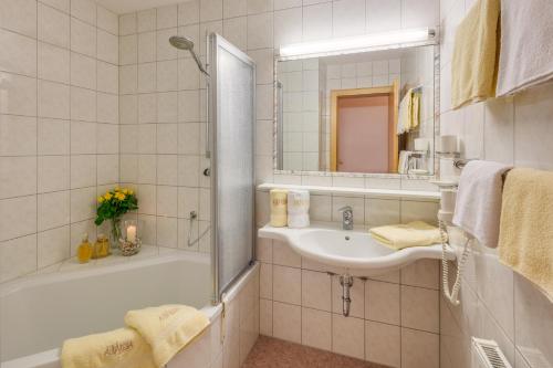 Koupelna v ubytování Hotel Albarella