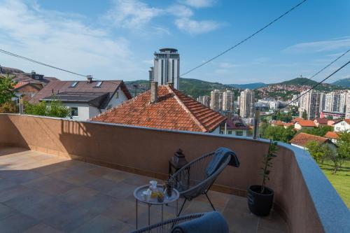 Splošen pogled na gorovje oz. razgled na gore, ki ga ponuja apartma
