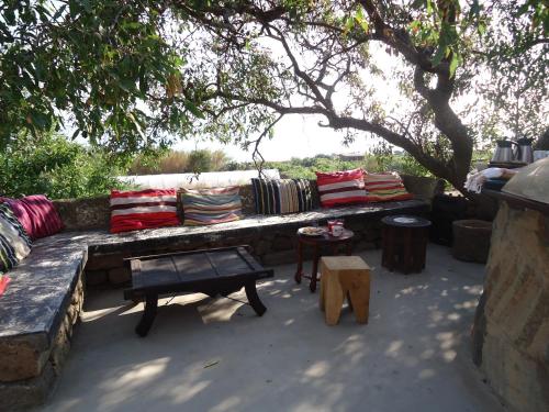 Posezení v ubytování Bouganville-La Casa Dei Fiori