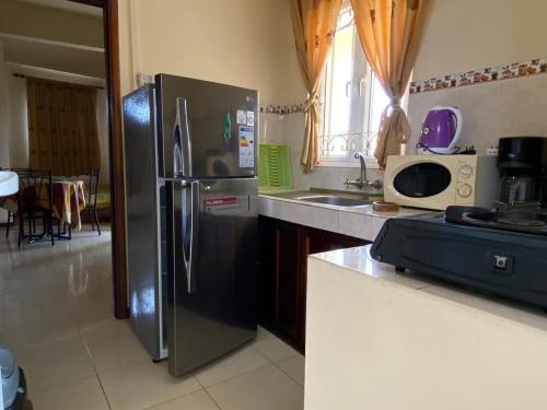Dapur atau dapur kecil di Monalysa Holidays