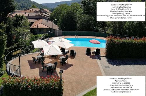Bazén v ubytování HOTEL COLLI FIORITI nebo v jeho okolí