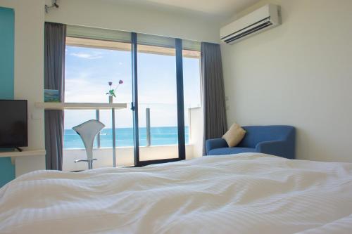 Katil atau katil-katil dalam bilik di BEACH FRONT VILLA