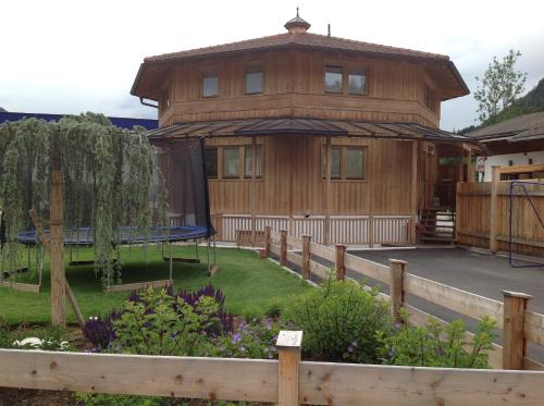 Κήπος έξω από το Ferienhaus Oktogon