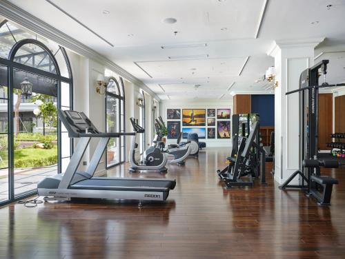 Pusat kecergasan dan/atau kemudahan kecergasan di Silk Path Grand Hue Hotel