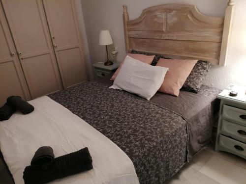 Cama o camas de una habitación en casa Bonita