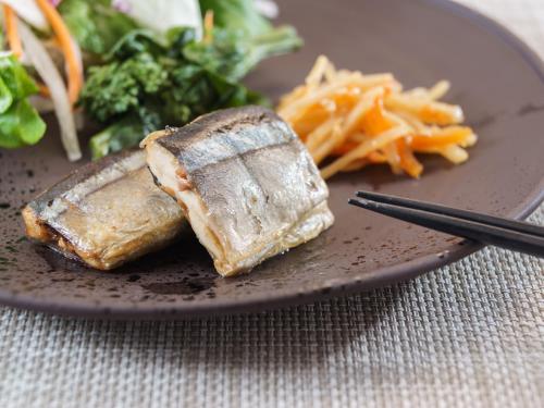a plate of food with a piece of meat and vegetables at Super Hotel Shinagawa Aomono-Yokocho in Tokyo