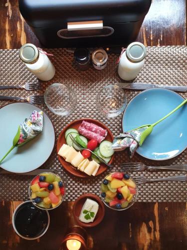 Jídlo v bed and breakfast nebo okolí