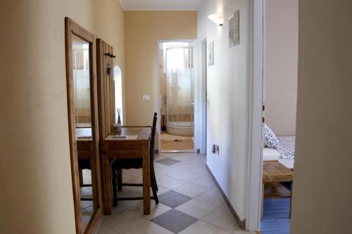 Koupelna v ubytování Casa romana