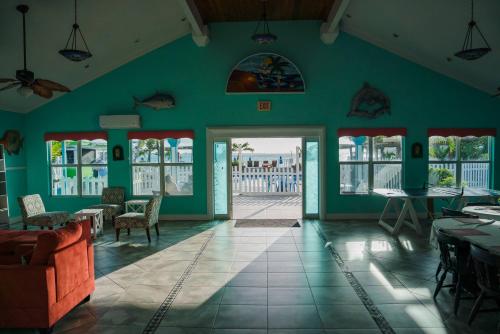 Restaurace v ubytování Hideaways Exuma