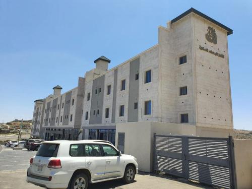 Budova, kde se aparthotel nachází