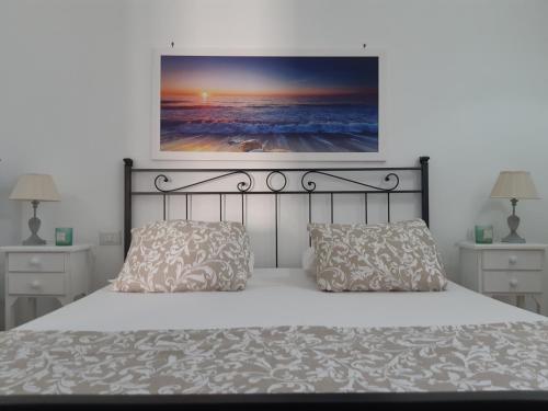 Llit o llits en una habitació de Guest house al mare