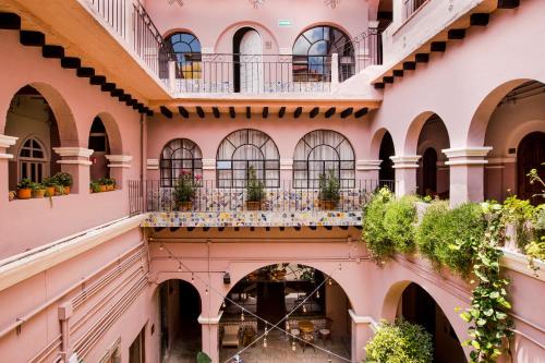 Balkón nebo terasa v ubytování Selina San Miguel de Allende