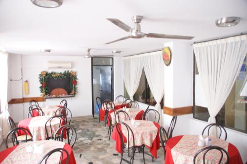 Posezení v ubytování Hotel Mar Azul Inn