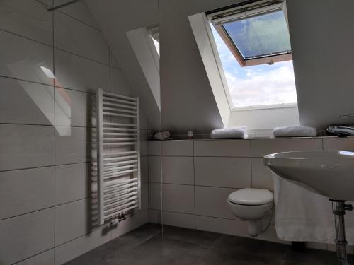 Koupelna v ubytování Ferienwohnung in der Mainleite für Zwei