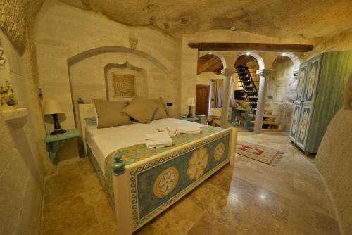 Cama o camas de una habitación en Caftan Cave Suites