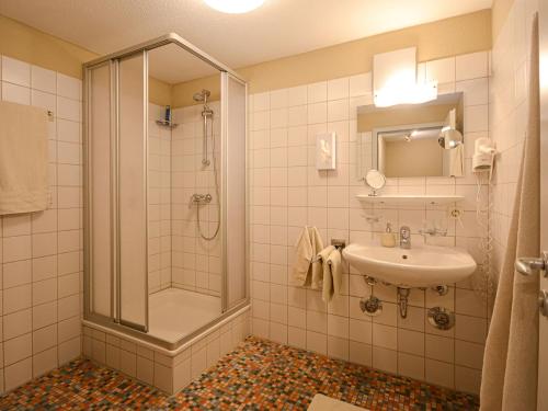Koupelna v ubytování ABACCO Ferienwohnungen