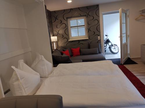 Letto o letti in una camera di Altstadtapartments