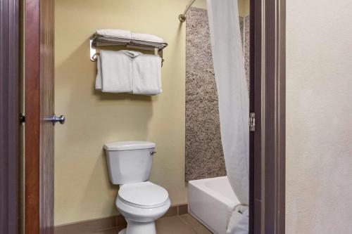 Un baño de Comfort Inn Albuquerque Airport