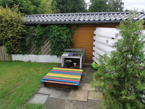 Jardín al aire libre en Casa Lira Baumberge