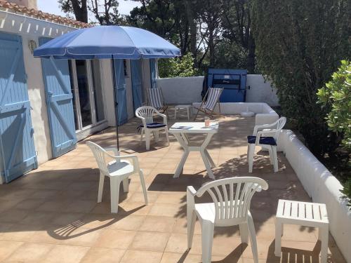 Maison 4 adultes et 4 enfants - 250m de la plage