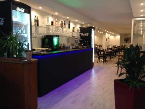 Lobby/Rezeption in der Unterkunft Hotel Restaurant Nikopolis