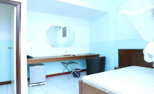 Postel nebo postele na pokoji v ubytování Park Hotel