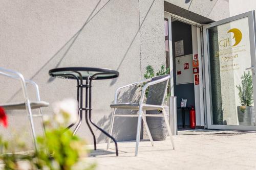 Ban công/sân hiên tại Hostel Północna 61