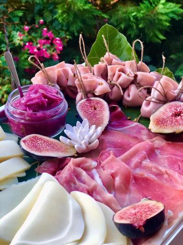 a bunch of different types of food on a table at Don Carlo Tropea in Tropea